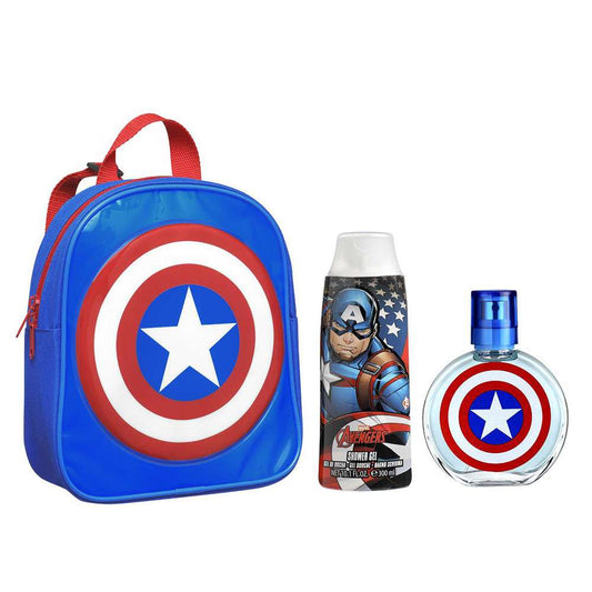 Captain America EDP 3 Piece 1.7oz (50mL) SET for kids by Marvel