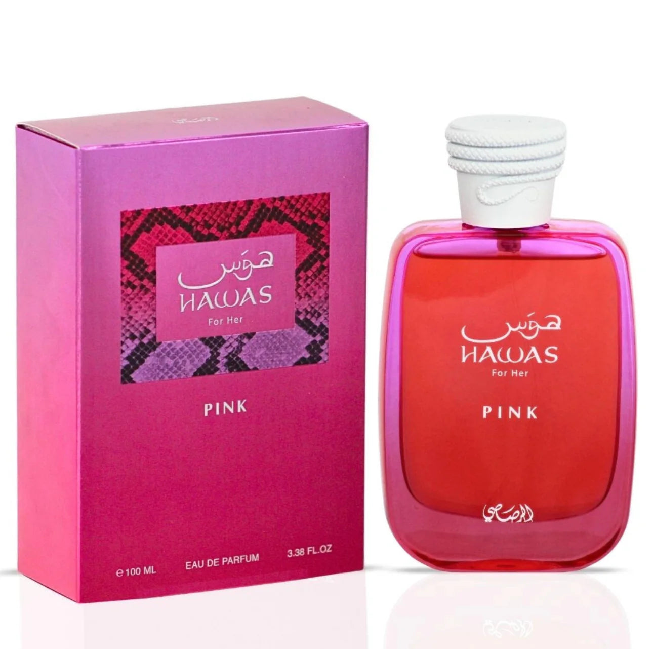 Hawas Pink 3.4oz (100mL) EDP for women by Rasasi