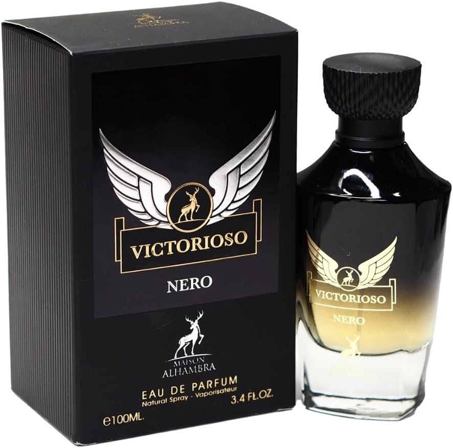 Victorioso Nero 3.4oz (100mL) EDP for men by Maison Alhambra