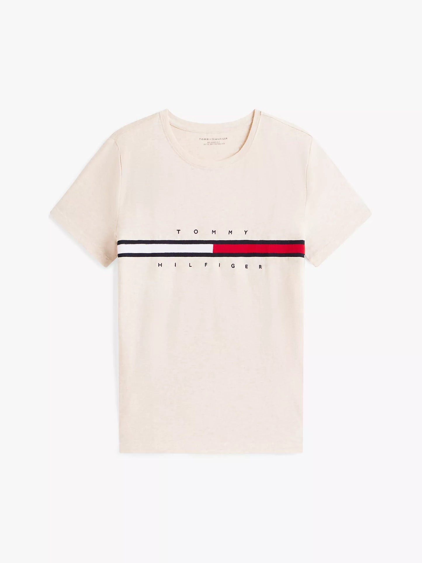 Embroidered Flag Strip Logo T-Shirt for women by Tommy Hilfiger