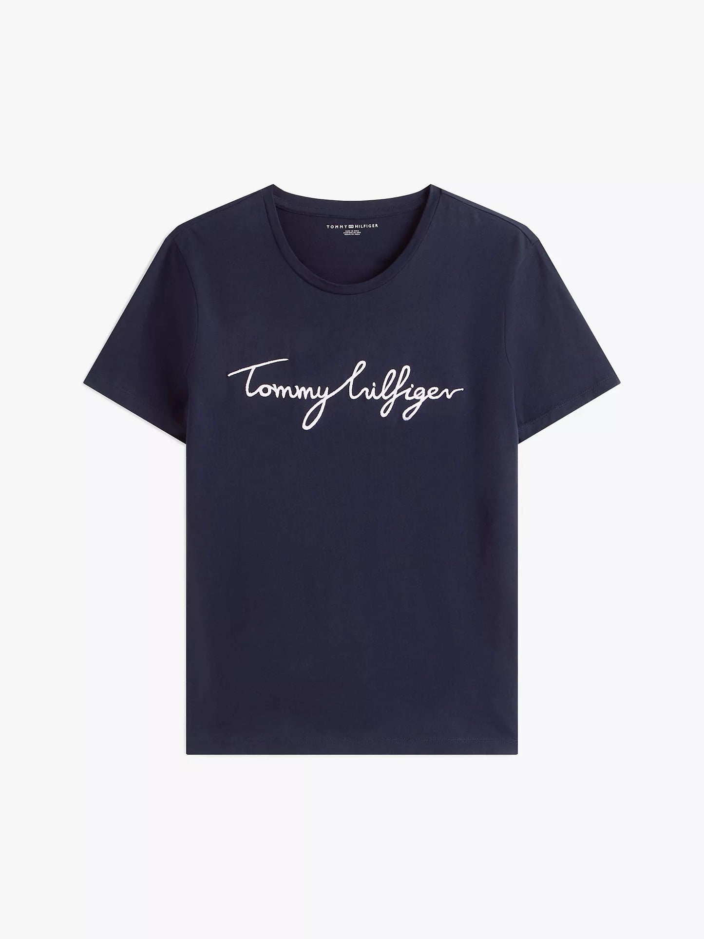 Embroidered Signature Crewneck T-Shirt for women by Tommy Hilfiger