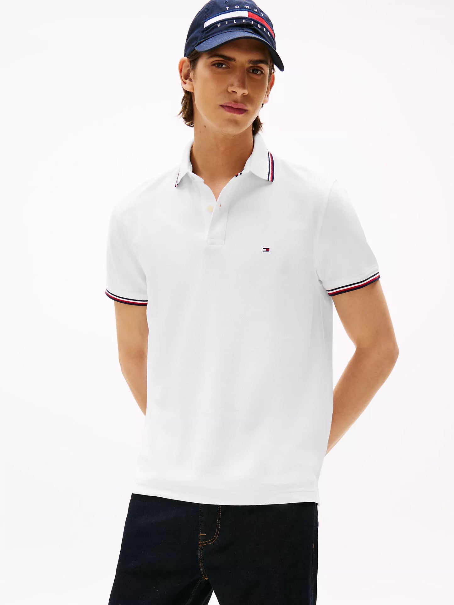 Regular Fit Wicking Polo for men by Tommy Hilfiger