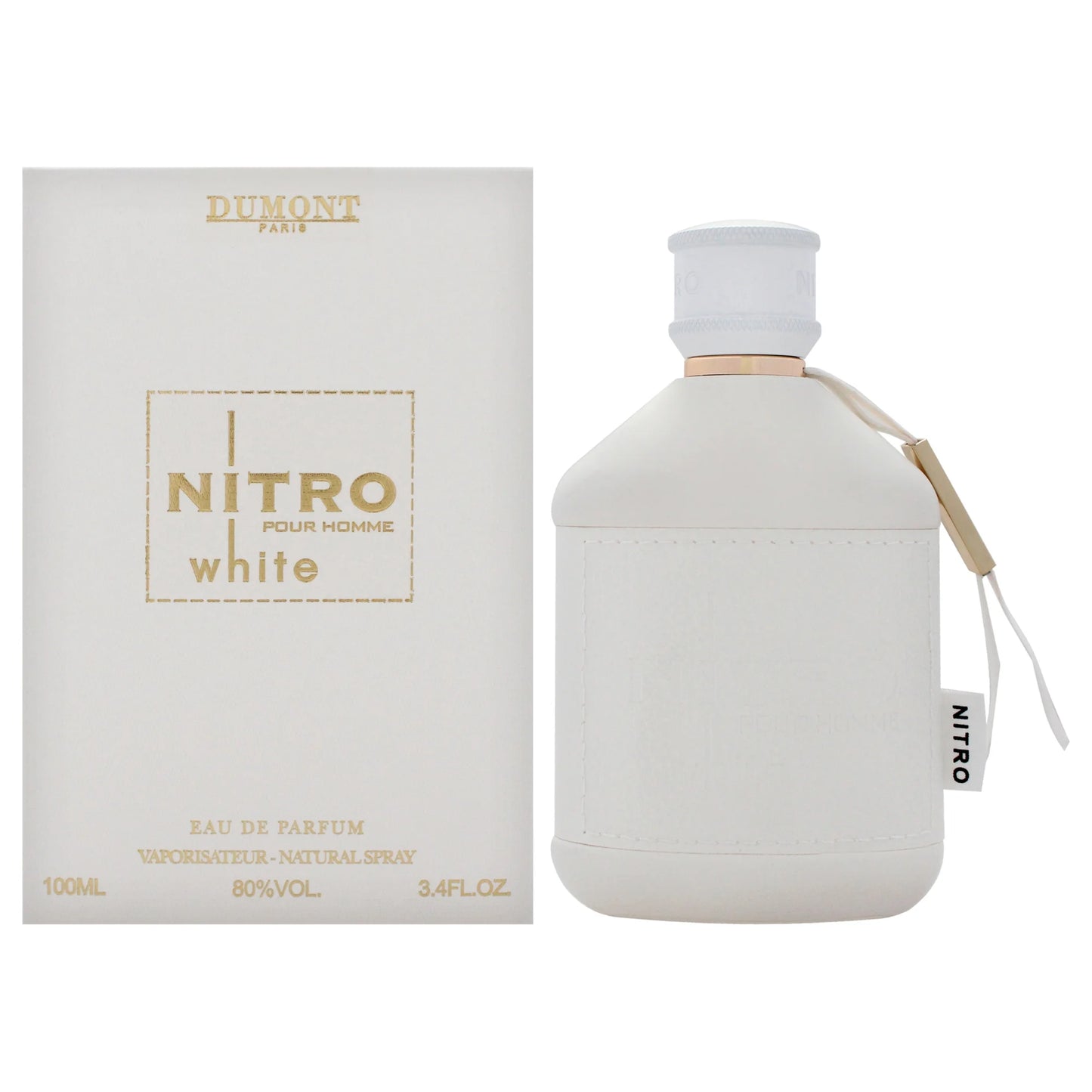Nitro White 3.4oz (100mL) EDP for men by Dumont