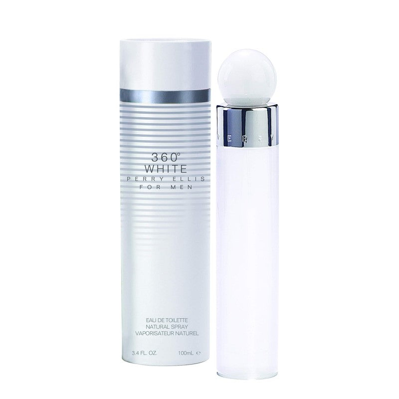 360 White 3.4oz (100mL) EDT for men by Perry Ellis