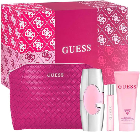 4 Piece 2.5oz (75mL) SET for women by Guess
