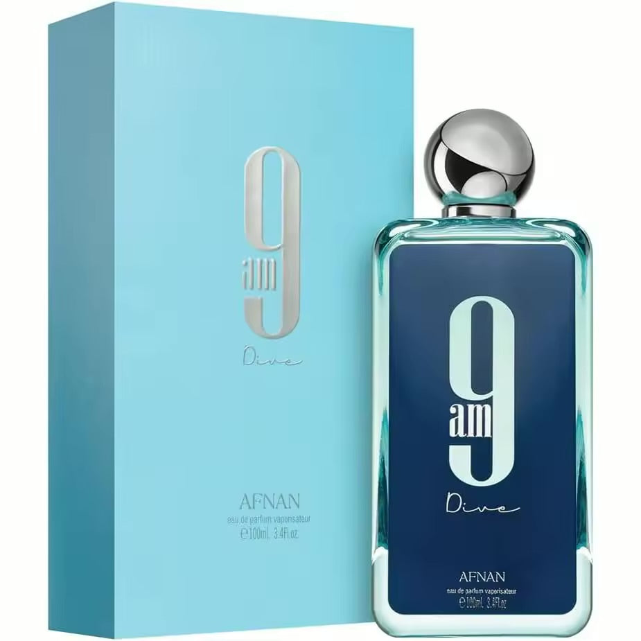 9 AM Dive 3.4oz (100mL) EDP unisex by Afnan