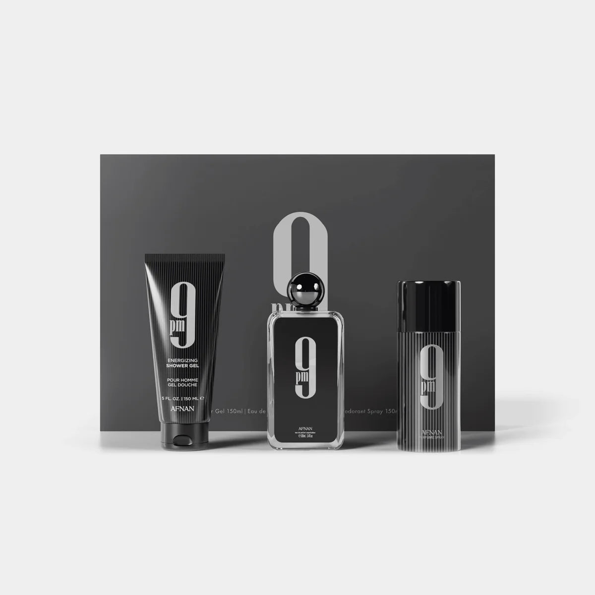 9 PM 3 Piece 3.4oz (100mL) SET for men by Afnan