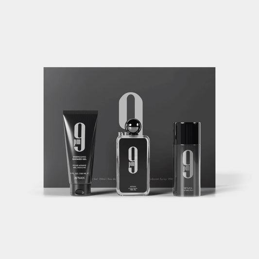 9PM 3 Piece 3.4oz (100mL) SET for men by Afnan