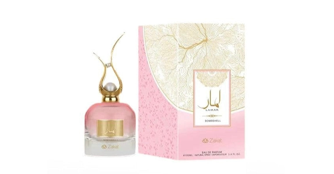 Lamar Bombshell 3.4oz (100mL) EDP for women by Zakat