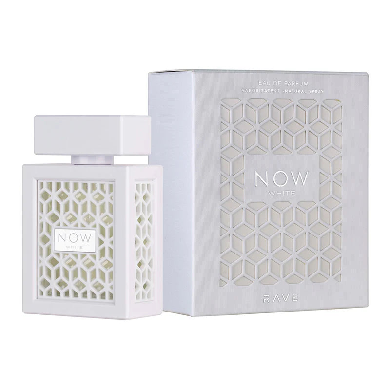 Rave Now White 3.4oz (100mL) EDP unisex by Lattafa