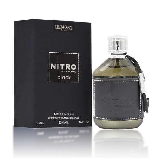 Nitro Black 3.4oz (100mL) EDP for men by Dumont