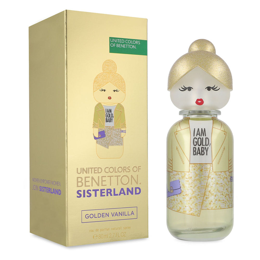 Sisterland Golden Vanilla 2.7oz (80mL) EDP for women by Benetton