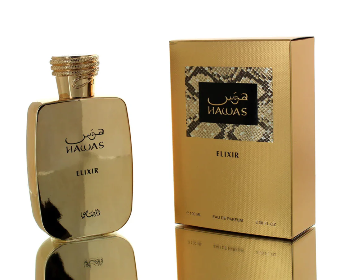 Hawas Elixir 3.4oz (100mL) EDP for men by Rasasi