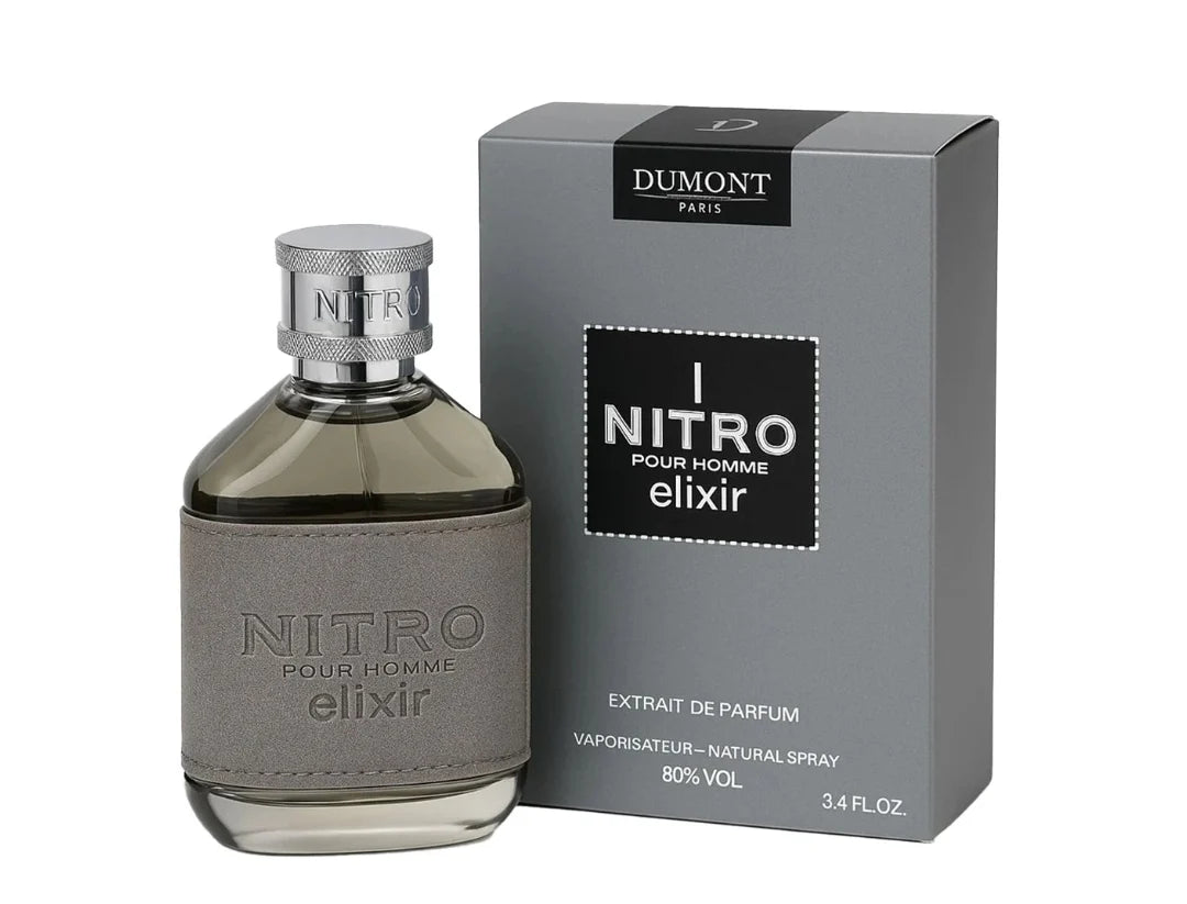 Nitro Elixir 3.4oz (100mL) EDP for men by Dumont