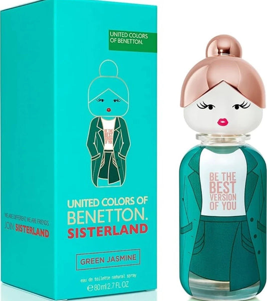 Sisterland Green Jasmine 2.7oz (80mL) EDT for women by Benetton