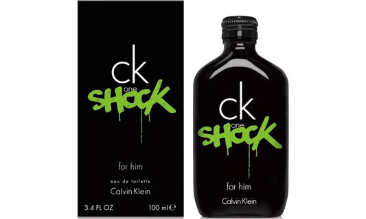 CK One Shock 3.4oz (100mL) EDT for men by Calvin Klein