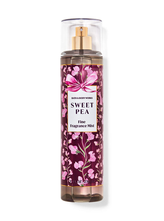 Sweet Pea Body Mist Splash 8oz (236mL) by Bath & Body Works