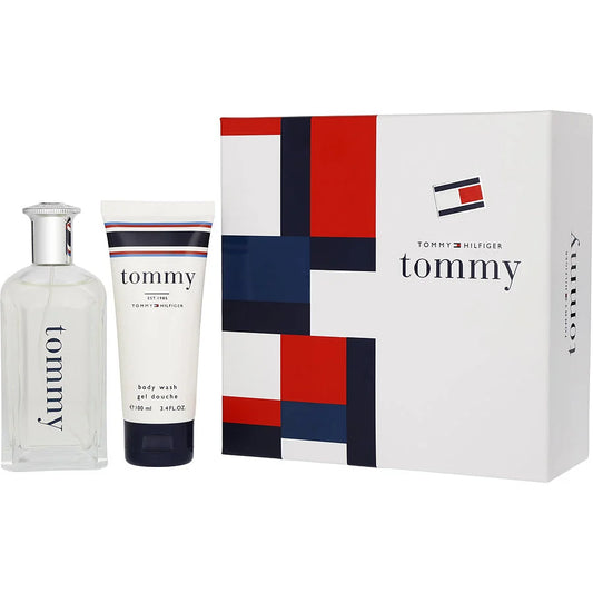 Tommy Men 2 Piece EDT 3.4oz (100mL) SET for men by Tommy Hilfiger