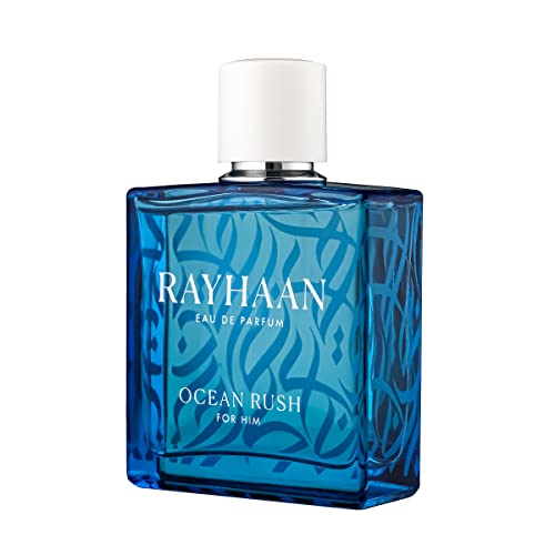 Ocean Rush 3.4oz (100mL) EDP for men by Rayhaan