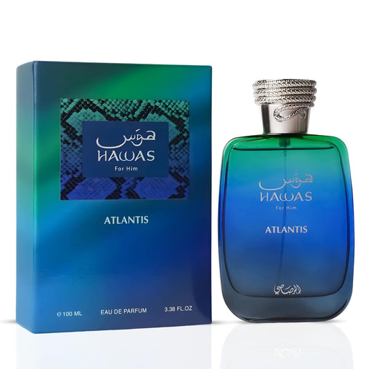 Hawas Atlantis 3.4oz (100mL) EDP for men by Rasasi