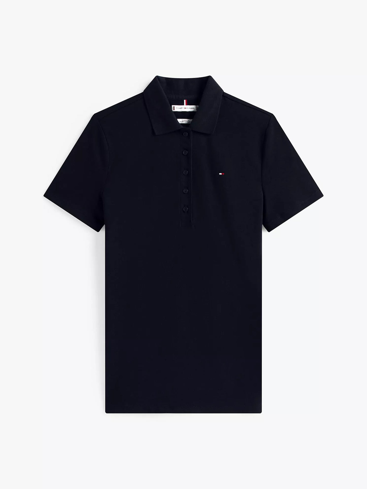Classic Fit Stretch-Cotton Polo for women by Tommy Hilfiger
