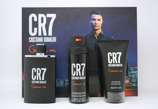CR7 Game On EDT 3.4oz (100mL) SET for men by Cristiano Ronaldo