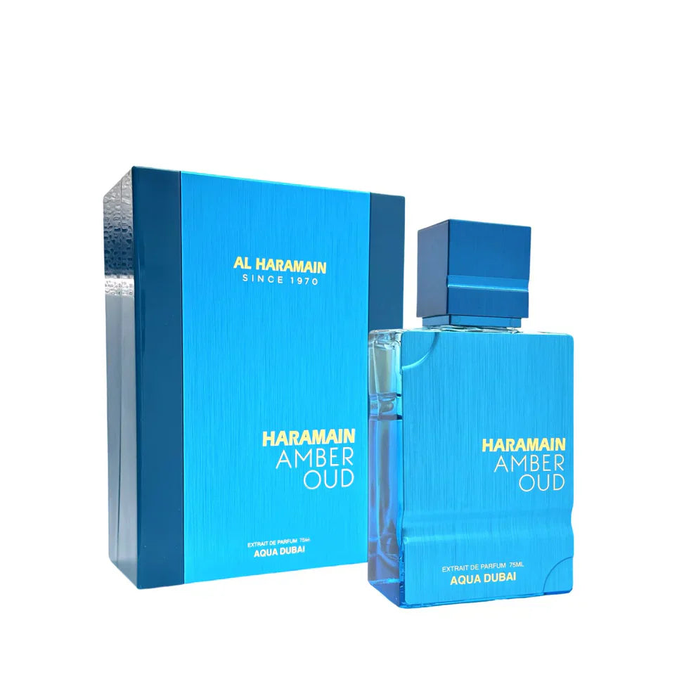 Amber Oud Aqua Dubai 2.5oz (75mL) EDP for men by Al Haramain