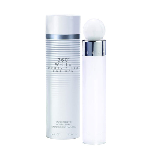360 White 3.4oz (100mL) EDT for men by Perry Ellis