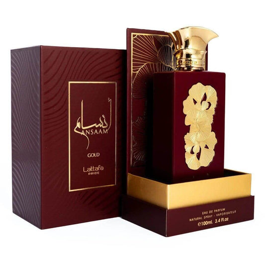 ANSAAM GOLD 100ML p18 oz EDP unisex by Lattafa Pride