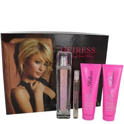 Heiress 4 Piece 3.4oz (100mL) SET for women by Paris Hilton
