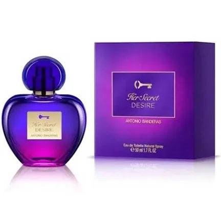 Her Secret Desire 2.7oz (80mL) EDT for women by Antonio Banderas