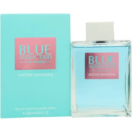 Blue Seduction 6.7oz (200mL) EDT for women by Antonio Banderas