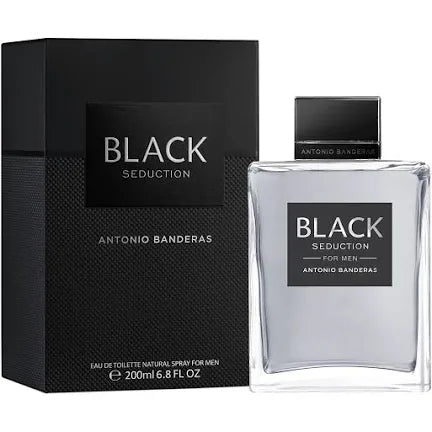 Black Seduction 6.8oz (200mL) EDT for men by Antonio Banderas