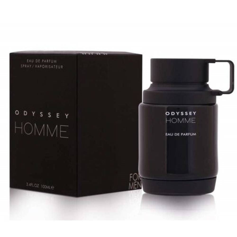 Odyssey Homme Black 3.4oz (100mL) EDP for men by Armaf