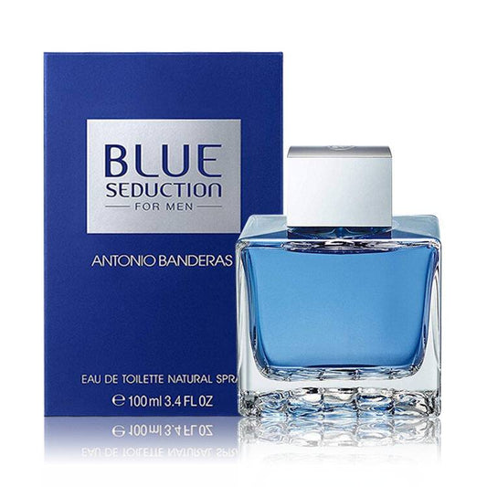 Blue Seduction 3.4oz (100mL) EDT for men by Antonio Banderas