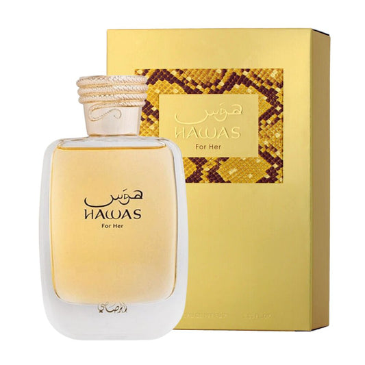 Hawas 3.4oz (100mL) EDP for women by Rasasi