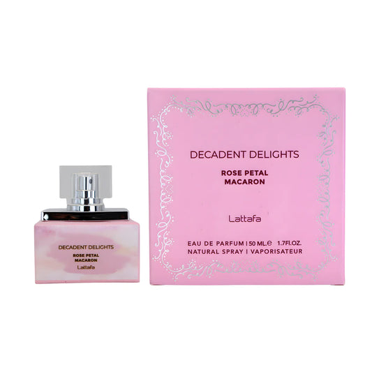 Decadent Delights Rose Petal 1.7oz (50mL) EDP unisex by Lattafa