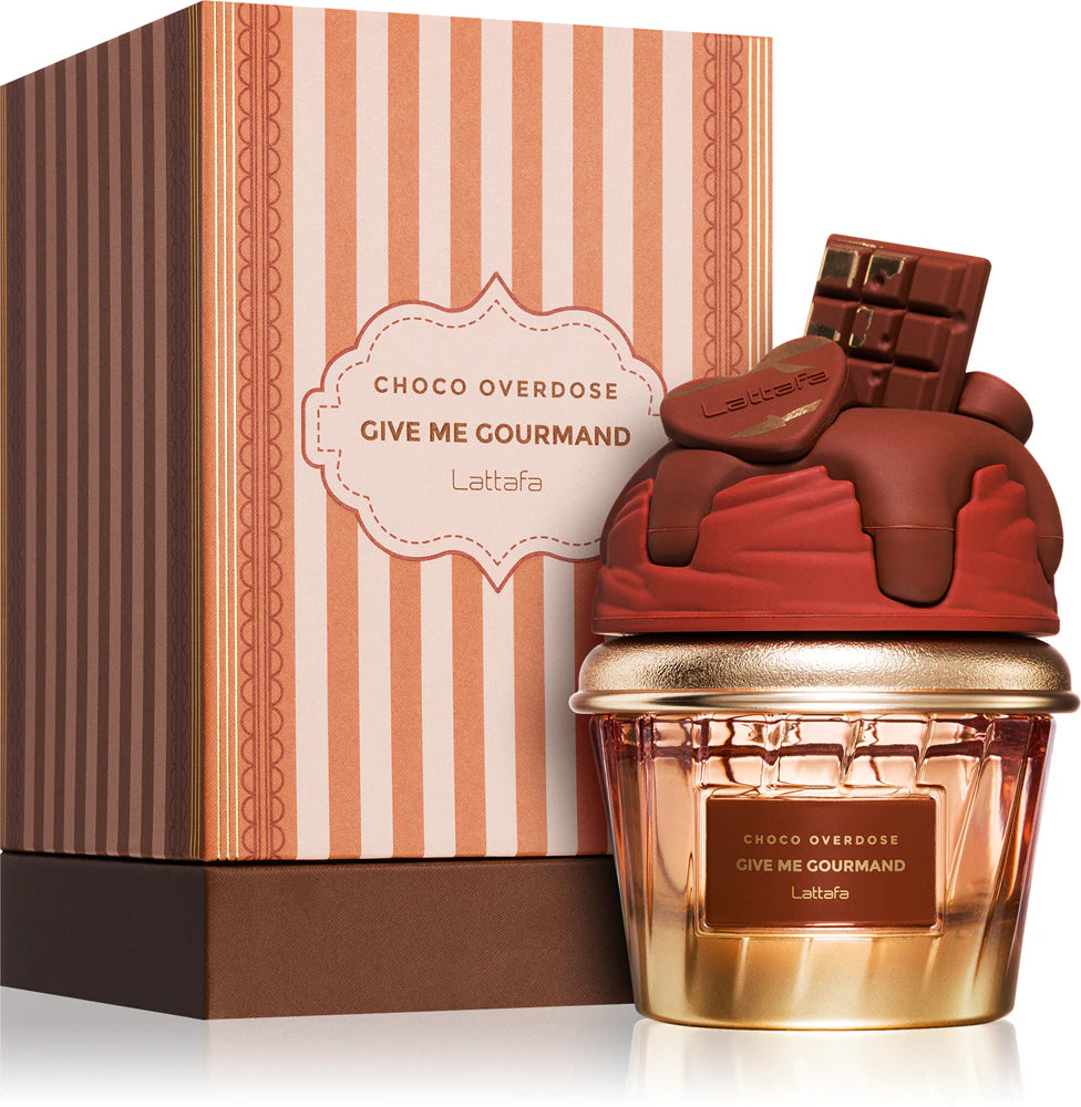 Give Me Gourmand Choco Overdose 2.5oz (75mL) EDP unisex by Lattafa
