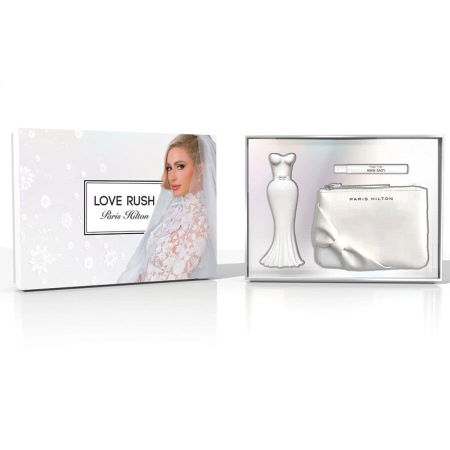 Love Rush 3 Piece EDP 3.4oz (100mL) SET for women by Paris Hilton