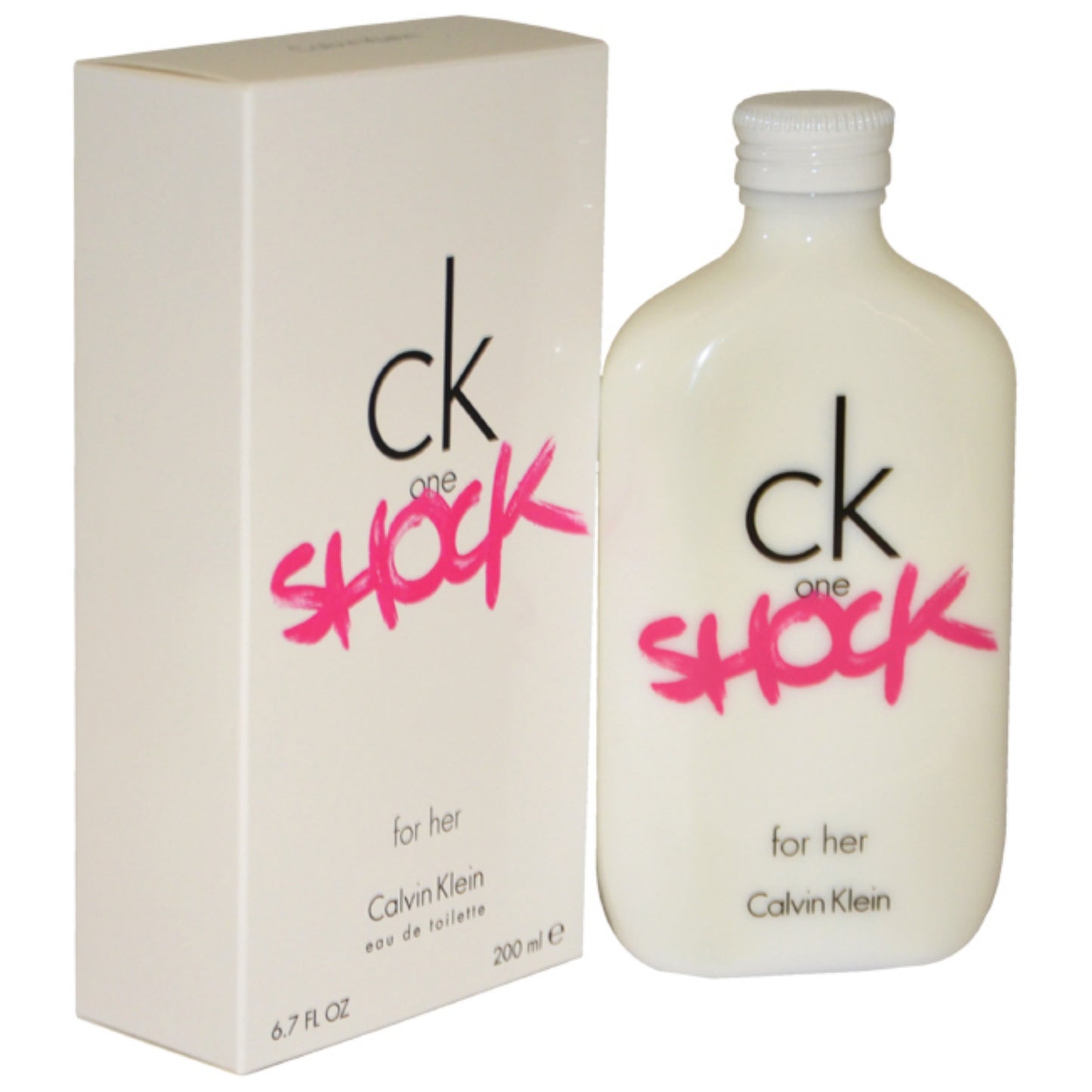 CK One Shock 6.7oz (200mL) EDT for women by Calvin Klein